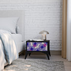 MAGIC NATURE Mesa de Cabeceira em Acabamento Preto