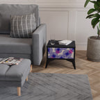 MAGIC NATURE Mesa de Cabeceira em Acabamento Preto