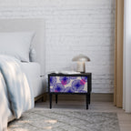 MAGIC NATURE Mesa de Cabeceira em Acabamento Preto