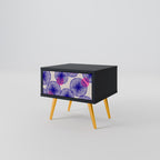 MAGIC NATURE Mesa de Cabeceira em Acabamento Preto