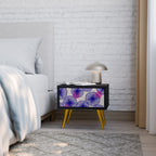 MAGIC NATURE Mesa de Cabeceira em Acabamento Preto