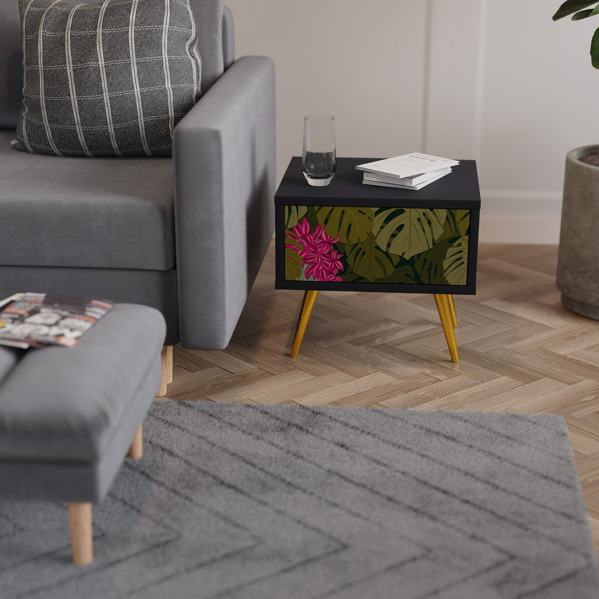 TROPICAL BEAUTY Nightstand