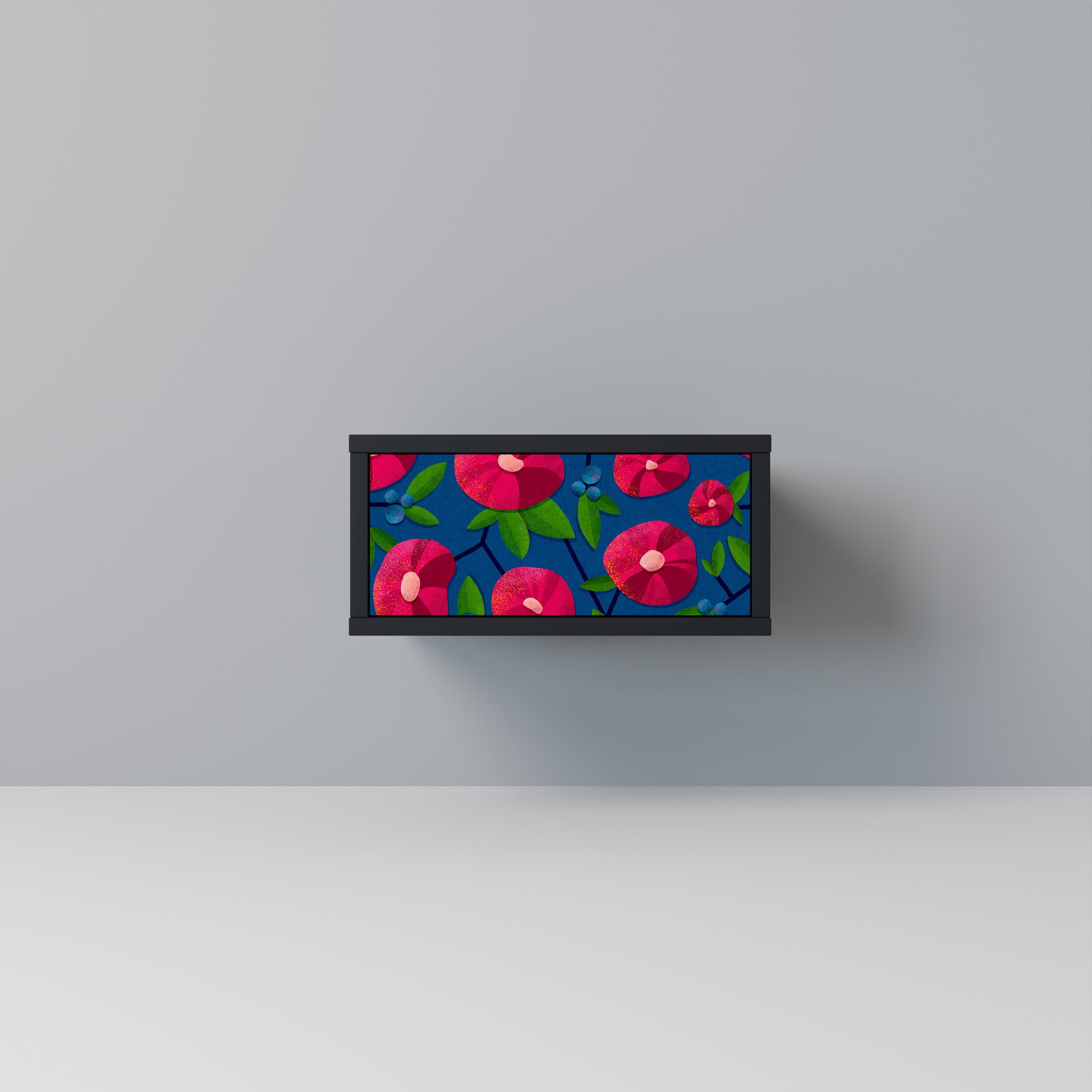 SPRING THOUGHTS Mesa de Cabeceira em Acabamento Preto