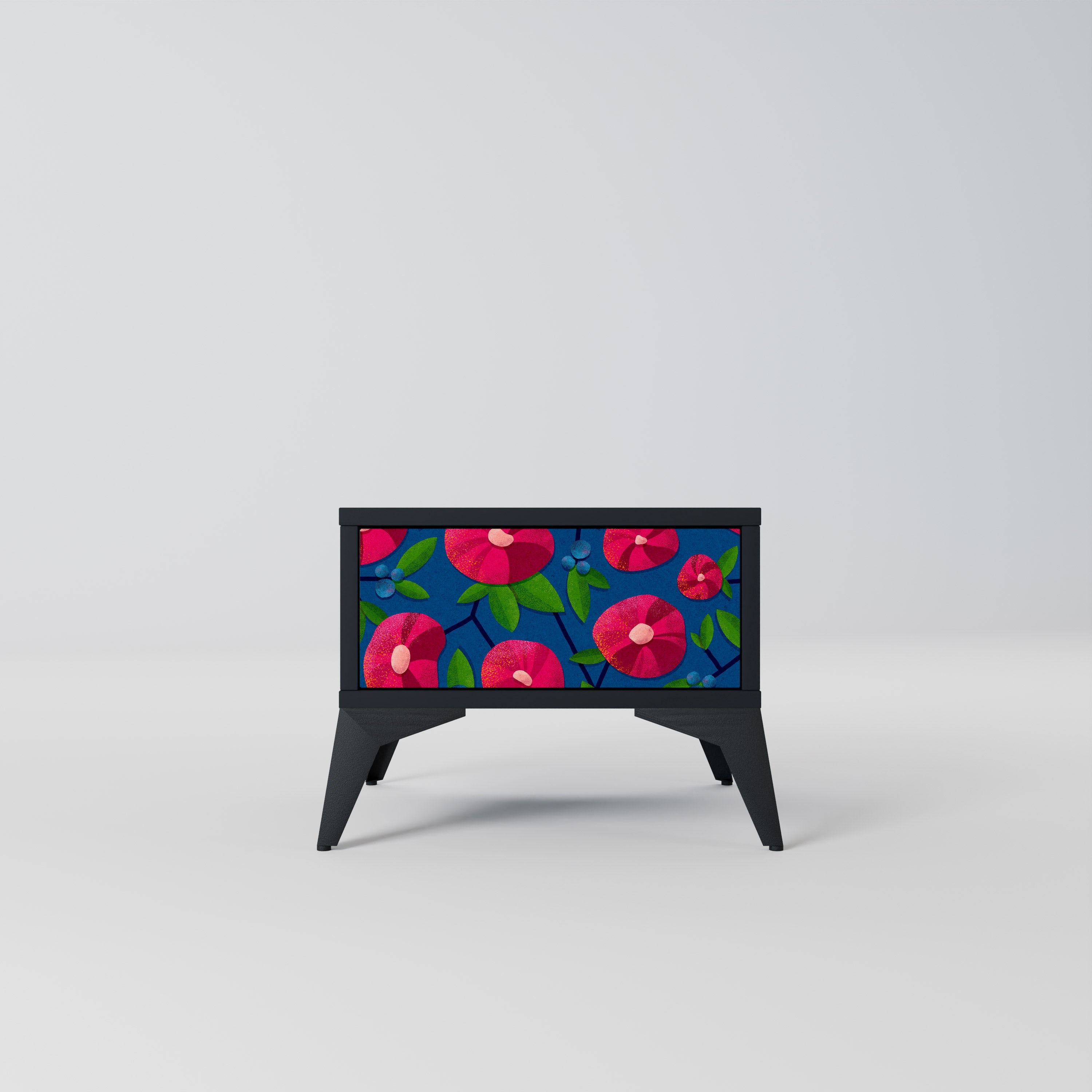 SPRING THOUGHTS Mesa de Cabeceira em Acabamento Preto