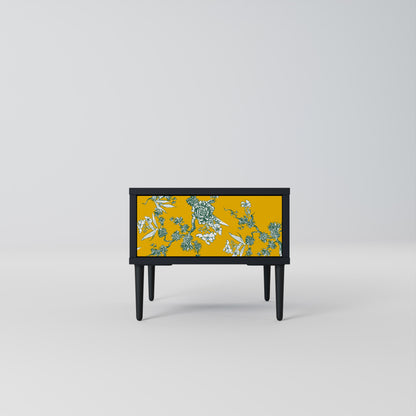 YELLOW CHINOISERIE Mesa de Cabeceira com Gaveta