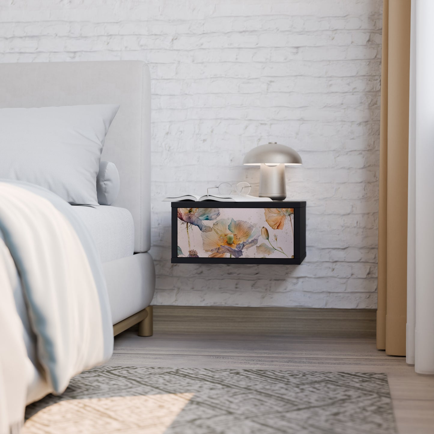 SOFTEN POPPY Nightstand