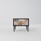 SOFTEN POPPY Mesa de Cabeceira em Acabamento Preto