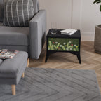 DANDELION AMUSE Nightstand in Black Finish