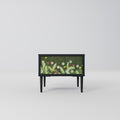 DANDELION AMUSE Nightstand in Black Finish