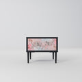 CHERRY BLOSSOM Nightstand in Black Finish