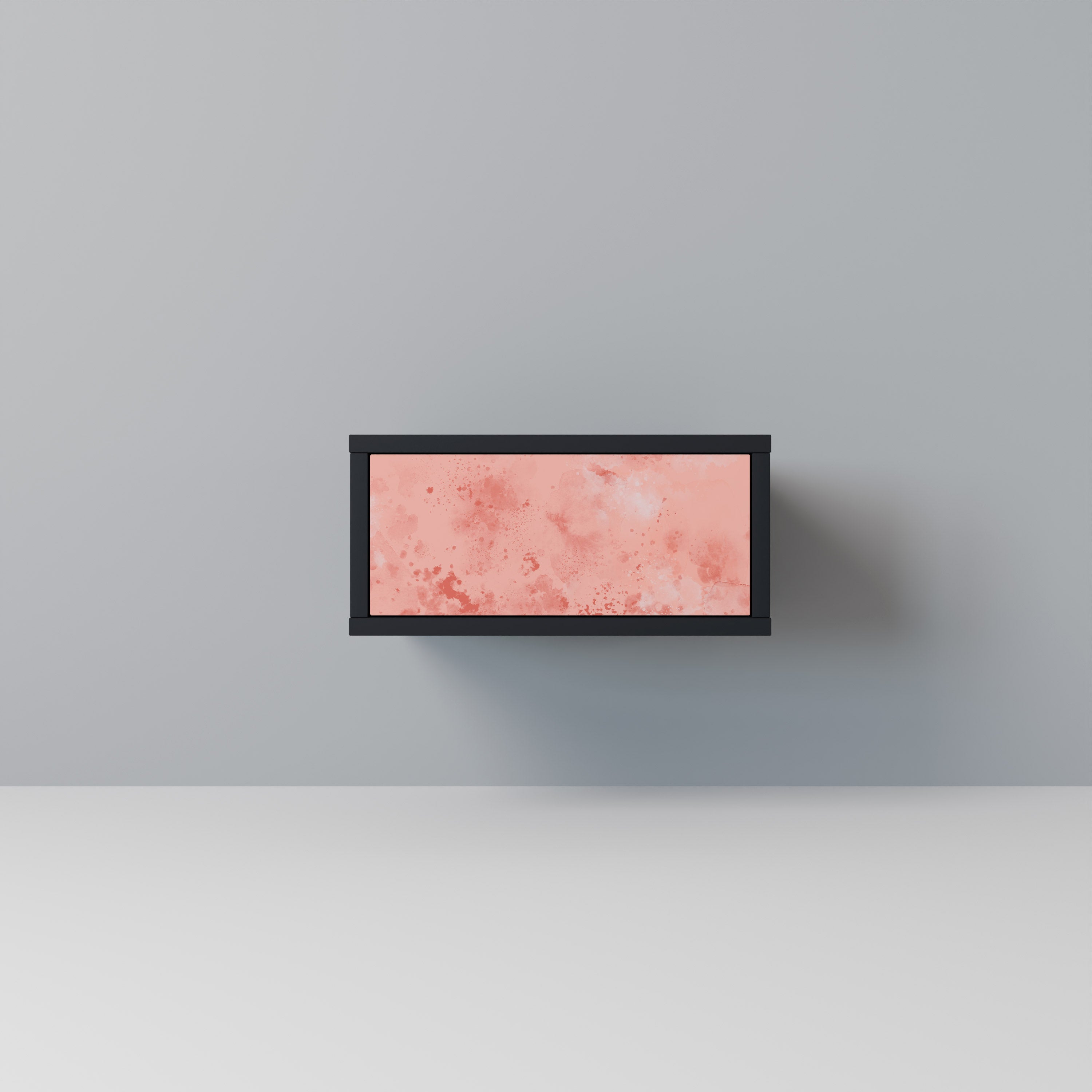 CRANE DANCE Mesa de Cabeceira em Acabamento Preto