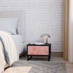 CRANE DANCE Nightstand in Black Finish