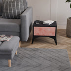 CRANE DANCE Nightstand in Black Finish