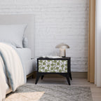 SEEDLING SONGBIRD Mesa de Cabeceira em Acabamento Preto