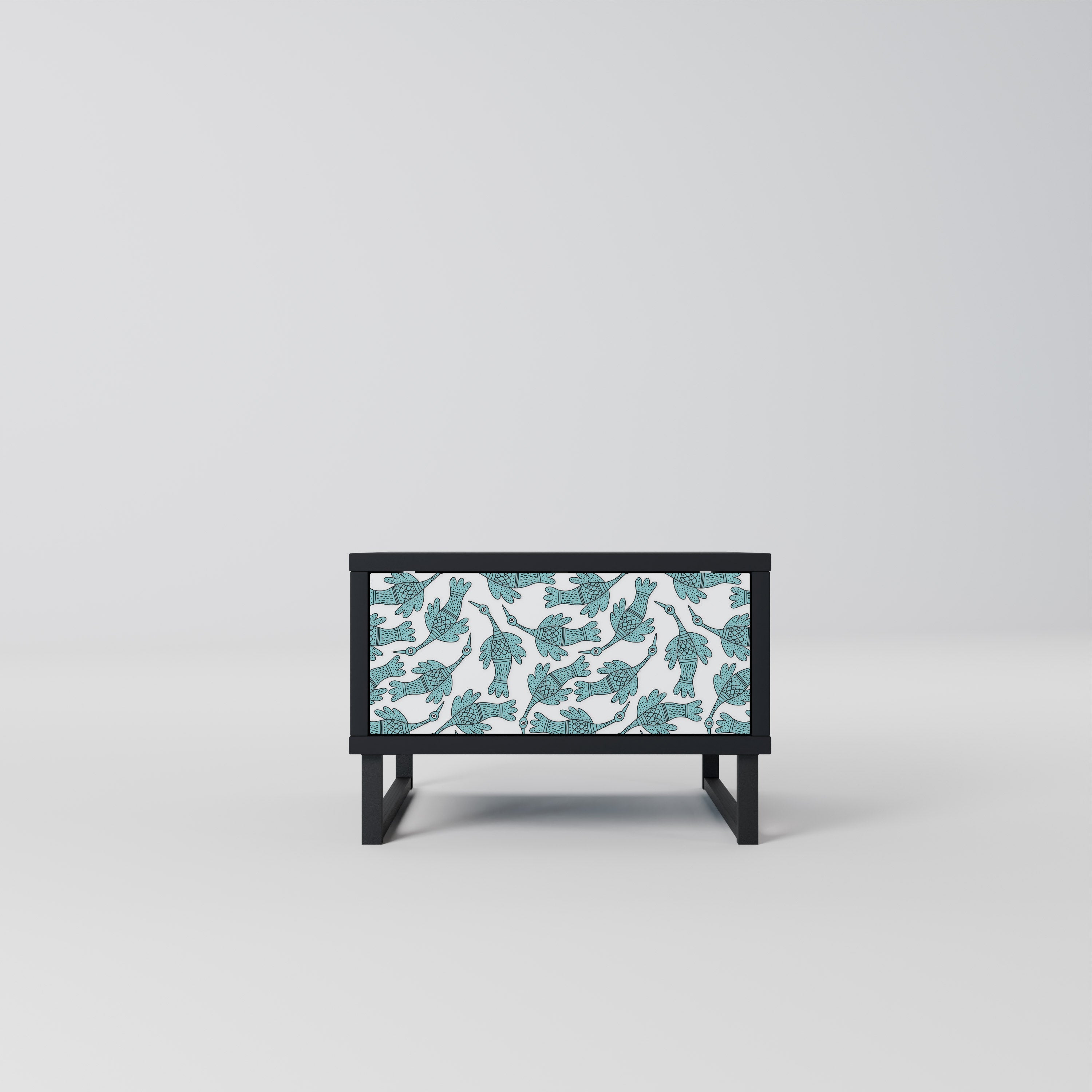 WATERSPOUT SONGIBIRD Mesa de Cabeceira em Acabamento Preto