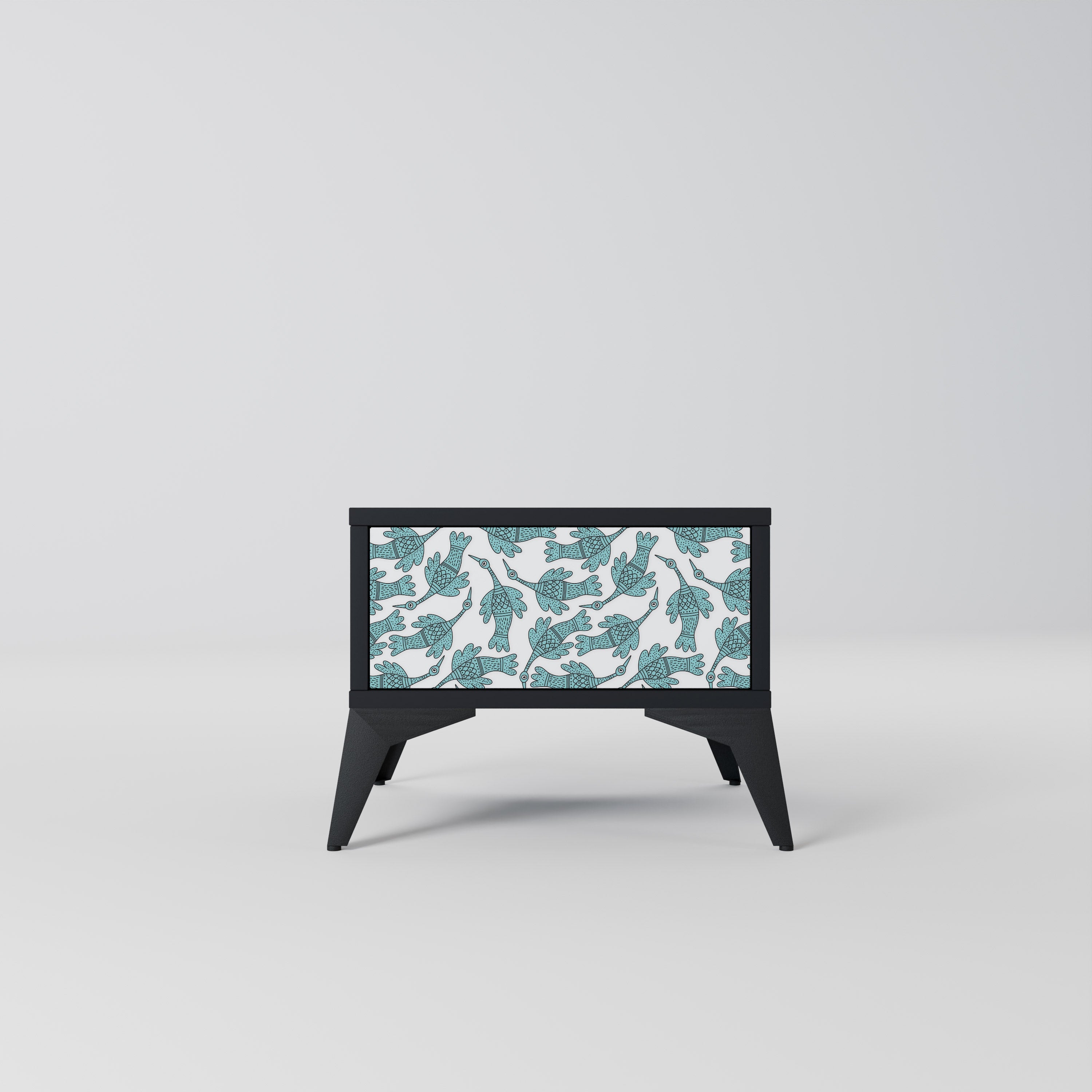 WATERSPOUT SONGIBIRD Mesa de Cabeceira em Acabamento Preto