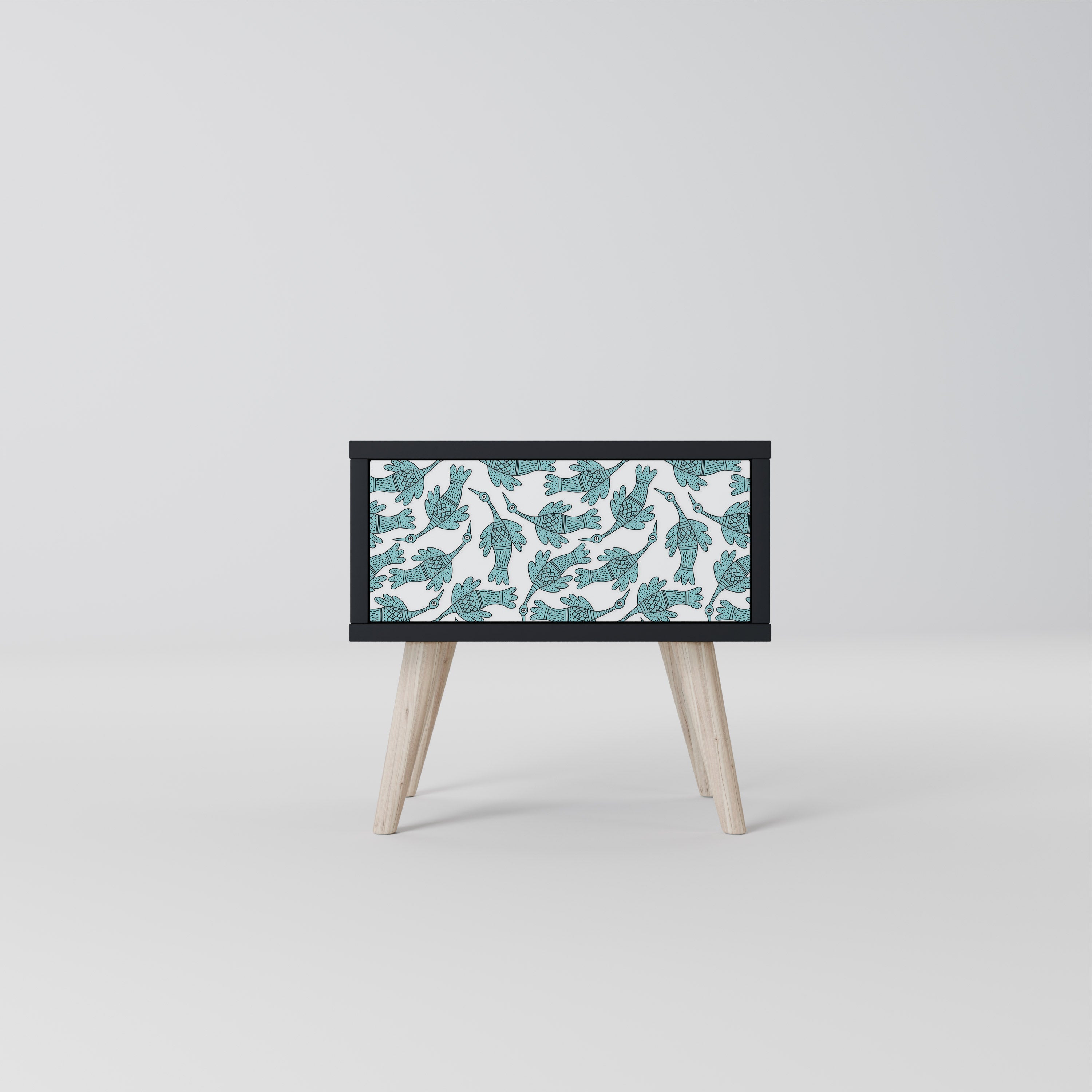 WATERSPOUT SONGIBIRD Mesa de Cabeceira em Acabamento Preto