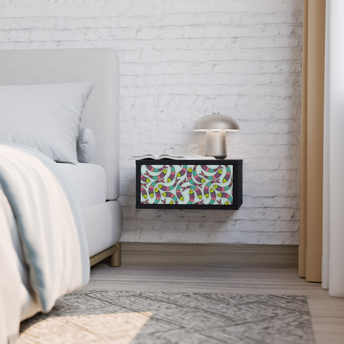 INDIAN FISH Nightstand