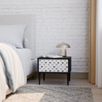 CATS COMPILATION Mesa de Cabeceira em Acabamento Preto