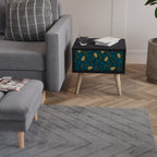 AUTUMN INSECTS Mesa de Cabeceira em Acabamento Preto