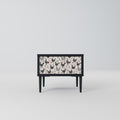 HAPPY HENS Nightstand in Black Finish