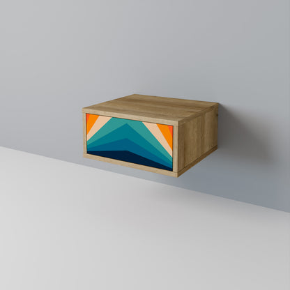 PRISM CONCUSSION Mesa de Cabeceira com Gaveta