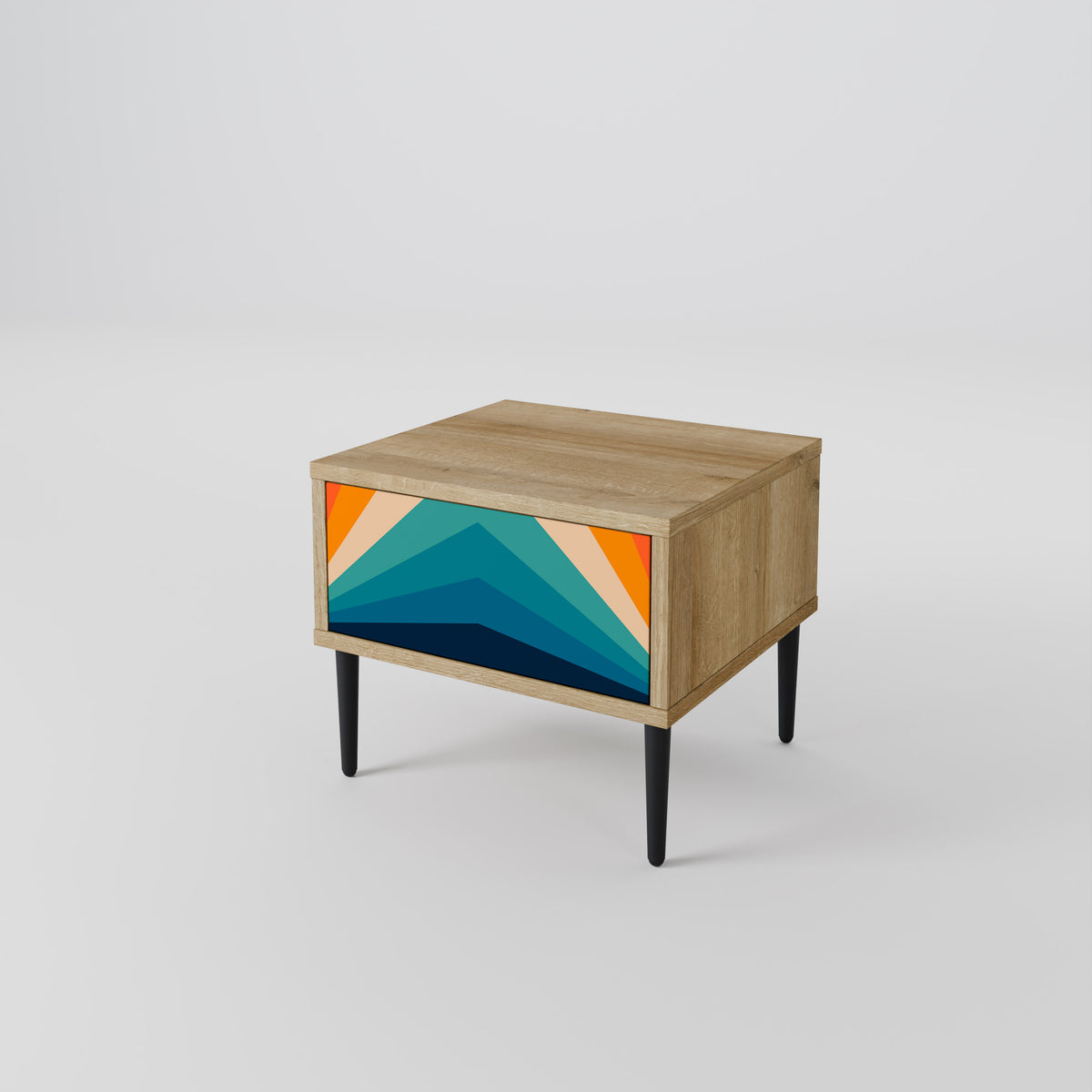 PRISM CONCUSSION Mesa de Cabeceira com Gaveta