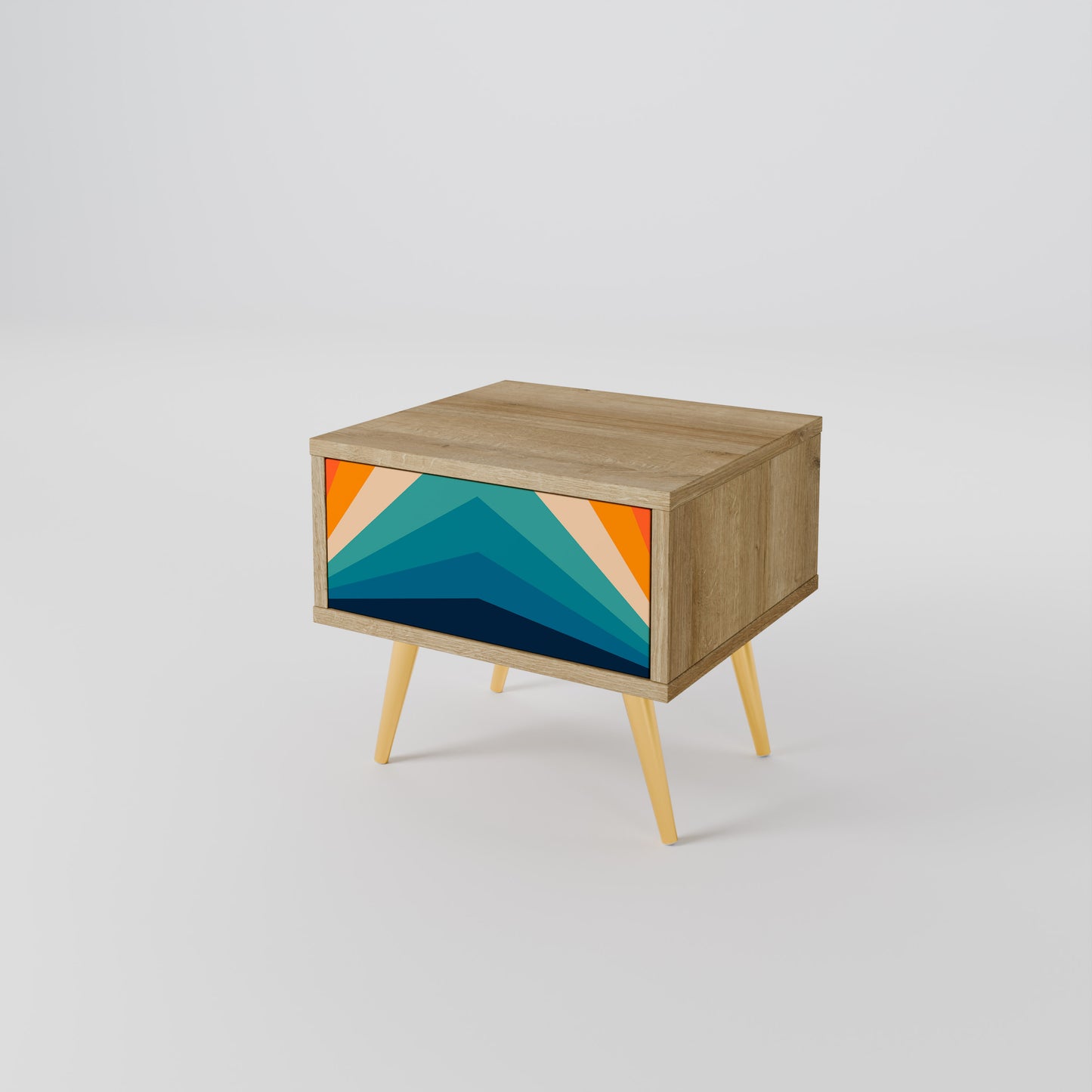 PRISM CONCUSSION Mesa de Cabeceira com Gaveta