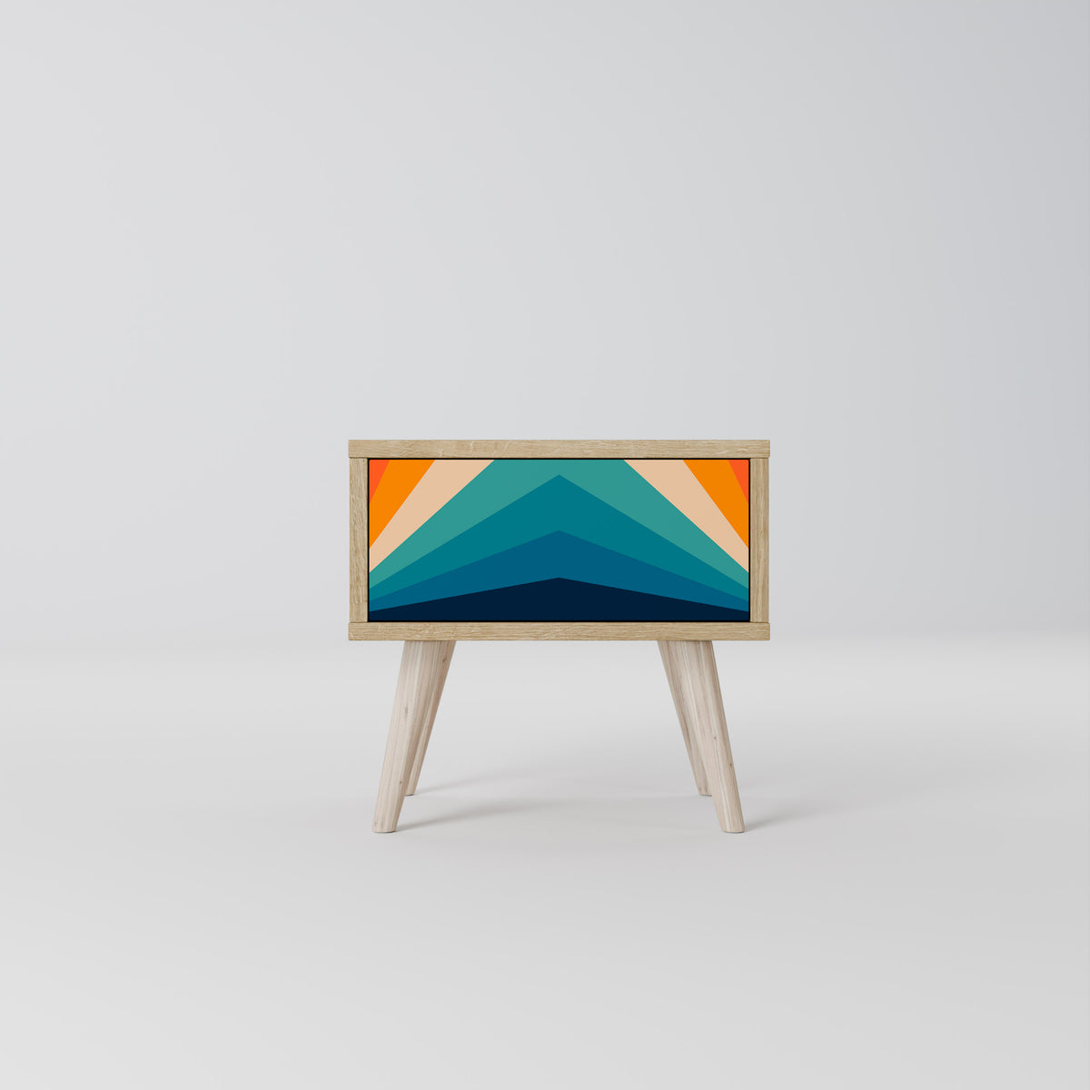 PRISM CONCUSSION Mesa de Cabeceira com Gaveta