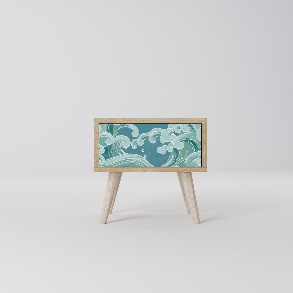 ASIAN SWAY Mesa de Cabeceira com Gaveta