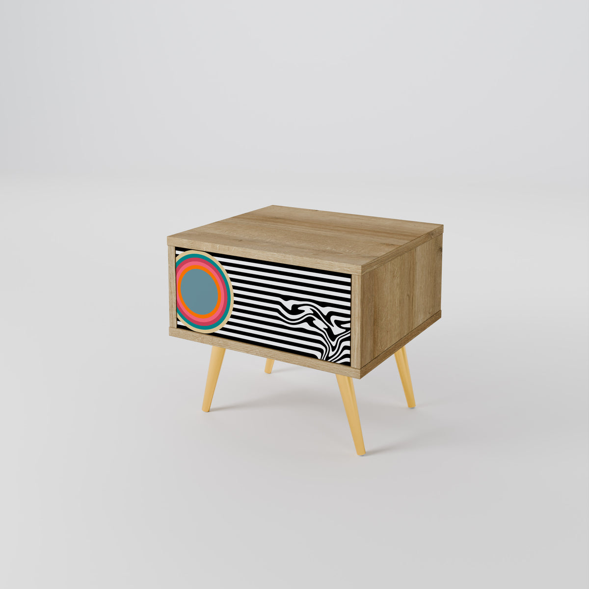 SPECTRA SHOWCASE Mesa de Cabeceira com Gaveta