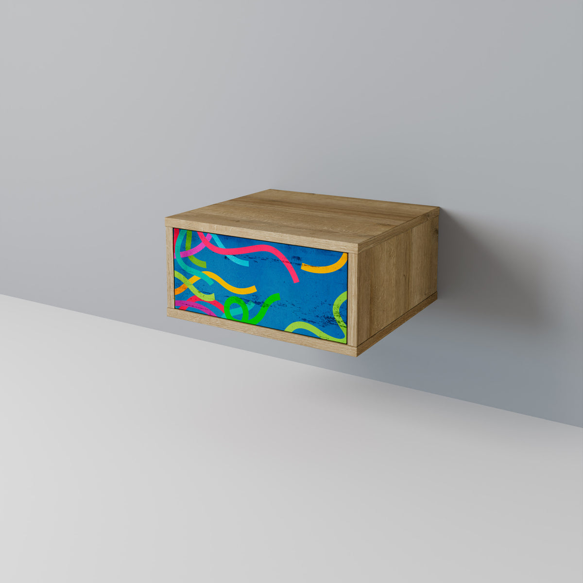 STREAMER TANGLE Mesa de Cabeceira com Gaveta