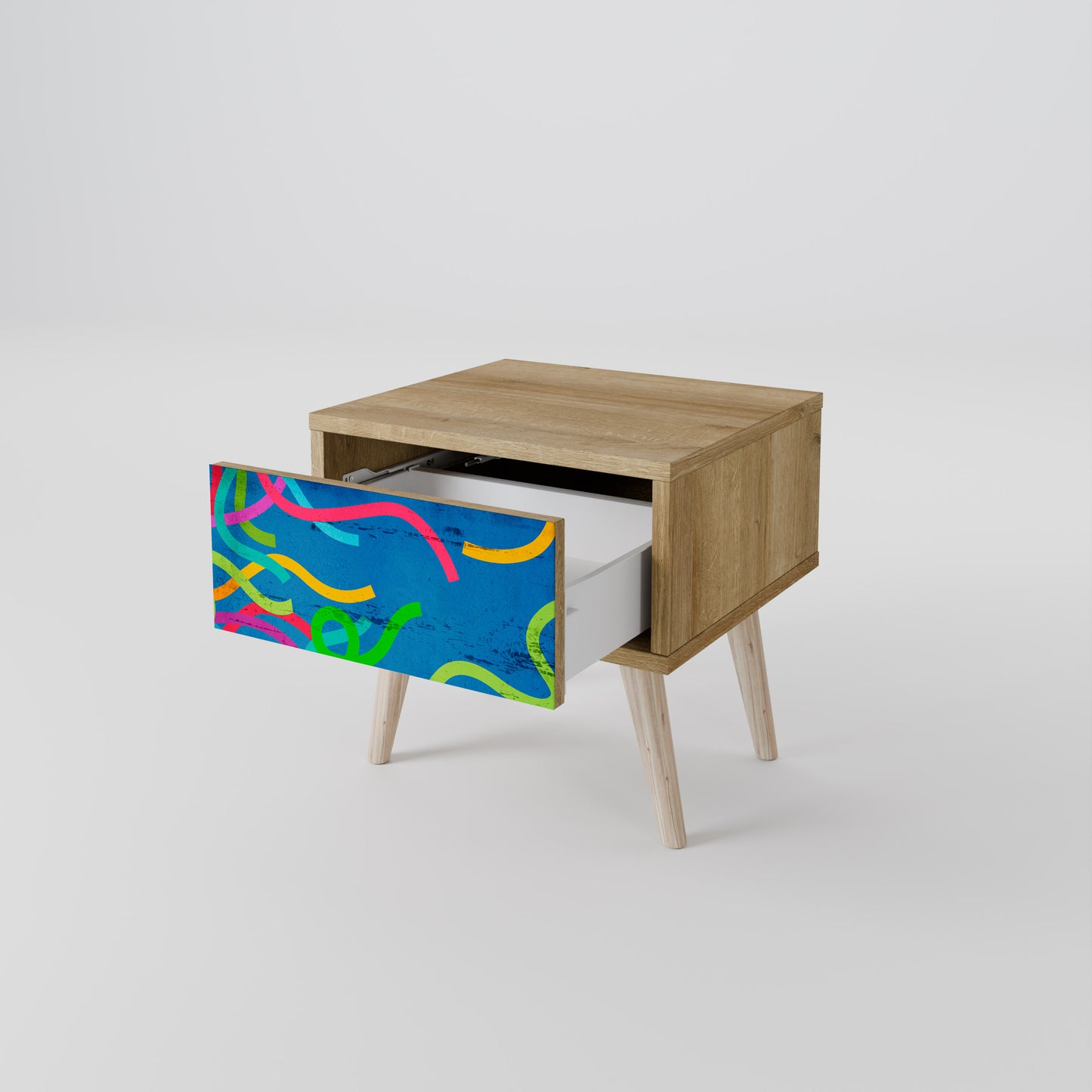 STREAMER TANGLE Mesa de Cabeceira com Gaveta