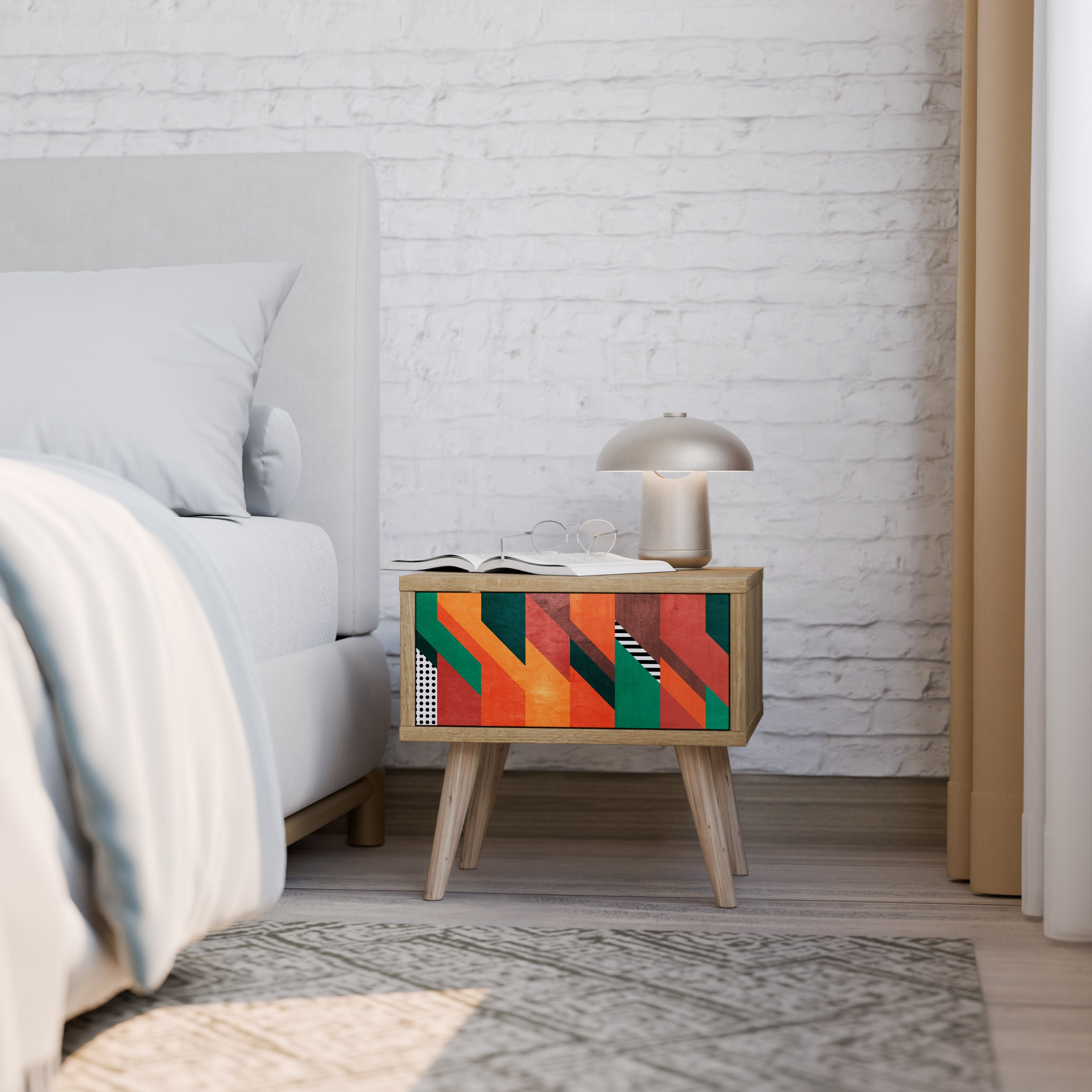 MAKESHIFT ARTISTRY Nightstand