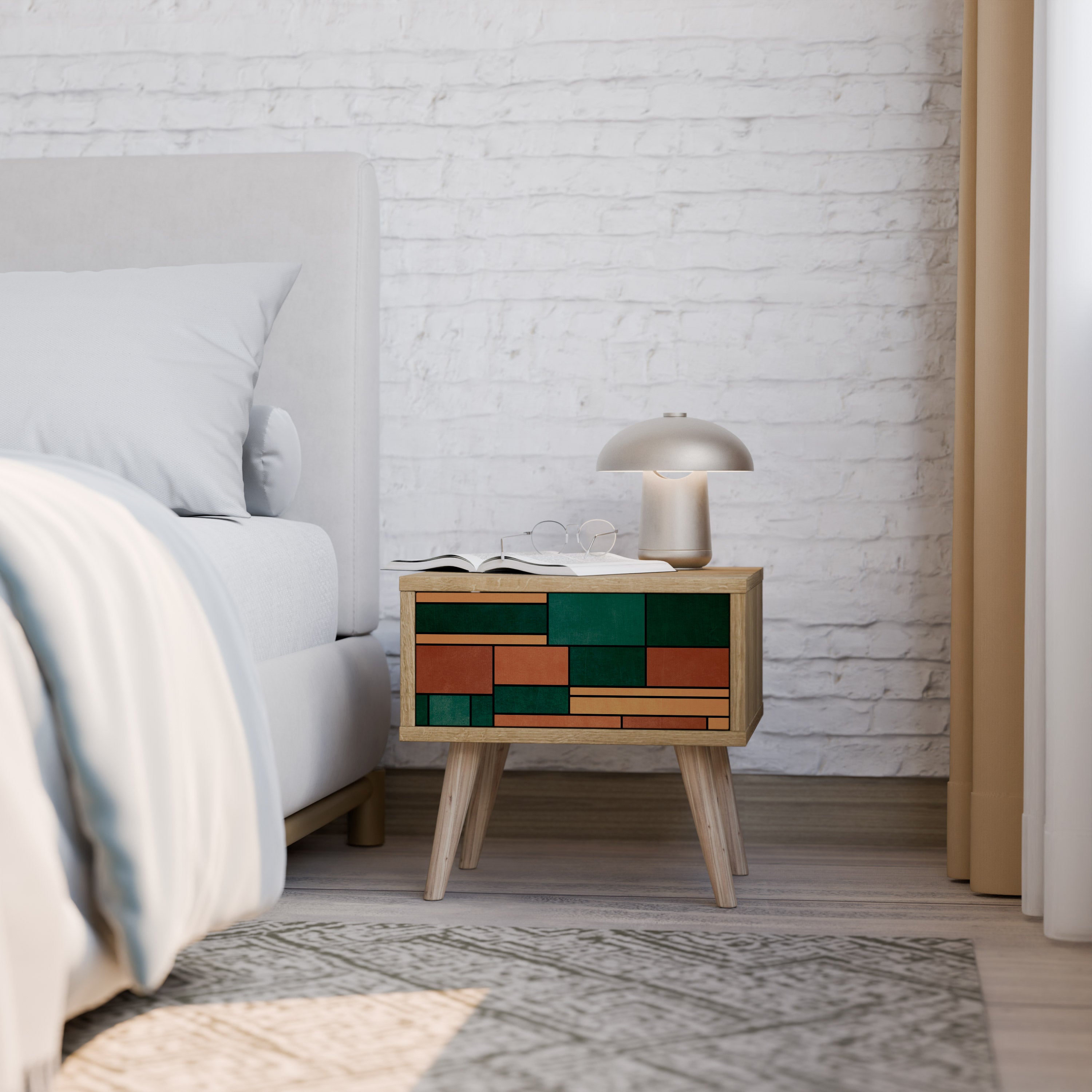 EARTHY FIGURES Nightstand