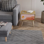 LUMINOUS SUNLIGHT Mesa de Cabeceira com Gaveta