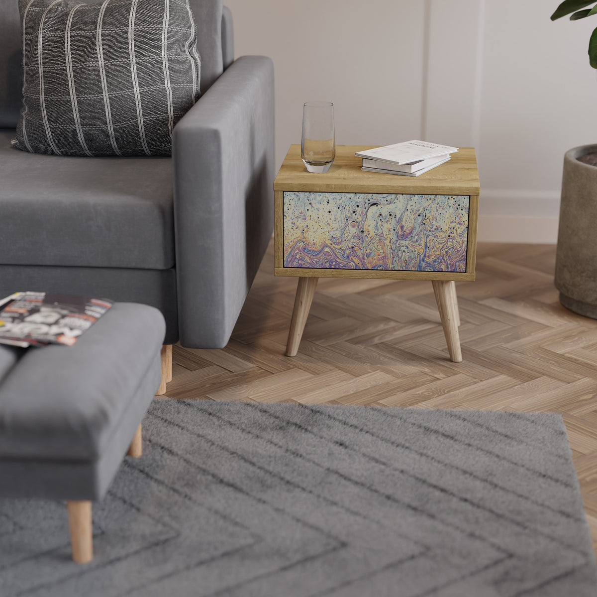 MOSAIC OF COLORS Nightstand