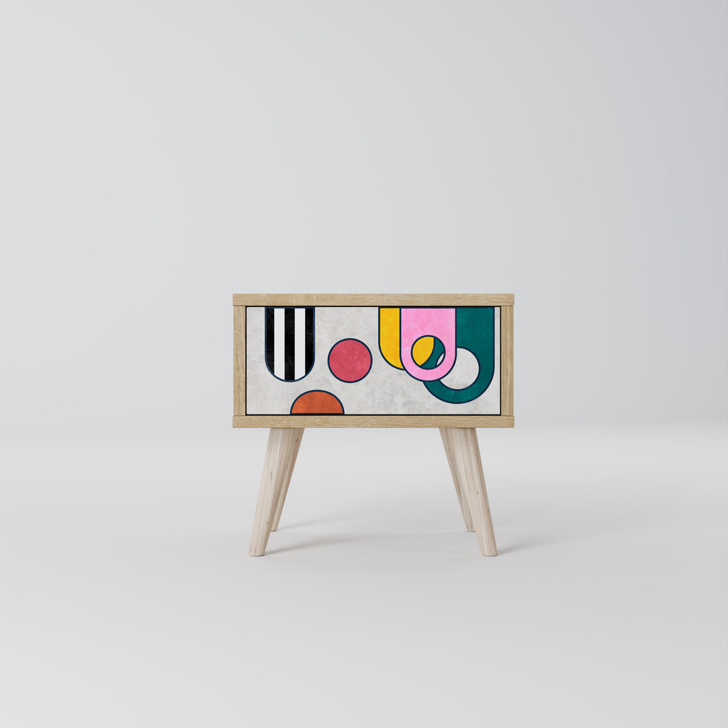 COOL STORY Mesa de Cabeceira com Gaveta