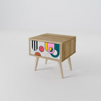 COOL STORY Mesa de Cabeceira com Gaveta