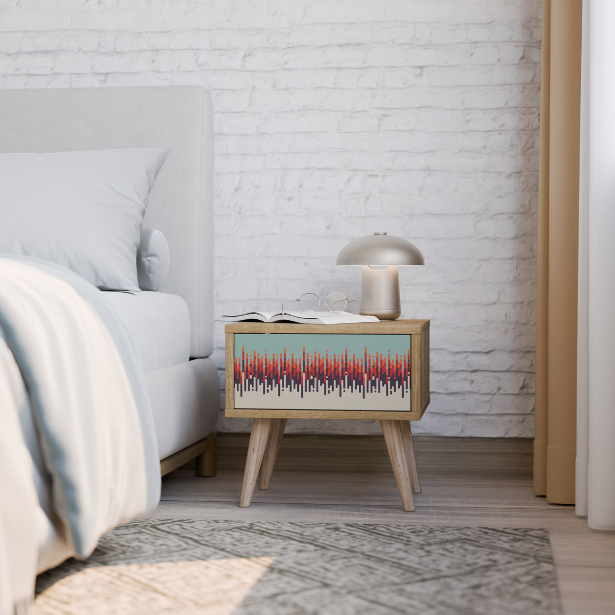 CHROMA CONTOURS Nightstand
