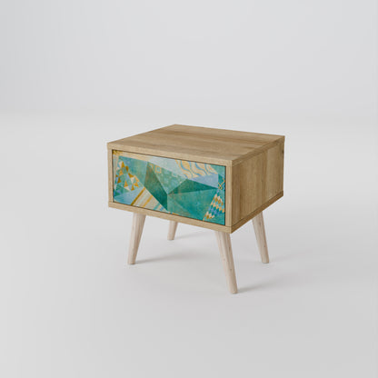SPECTRUM SPLENDOR Mesa de Cabeceira com Gaveta