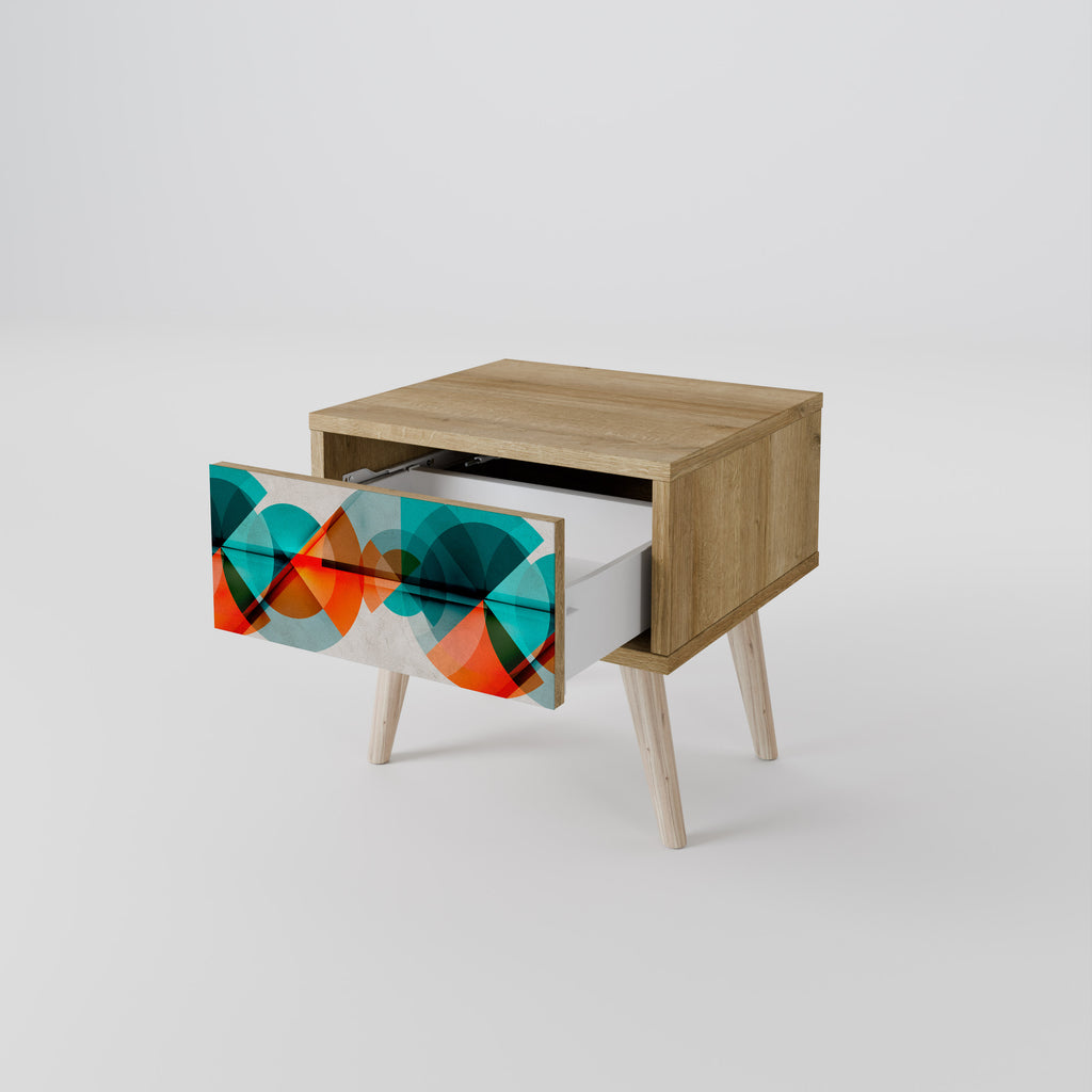 CIRCULAR RHAPSODY Nightstand