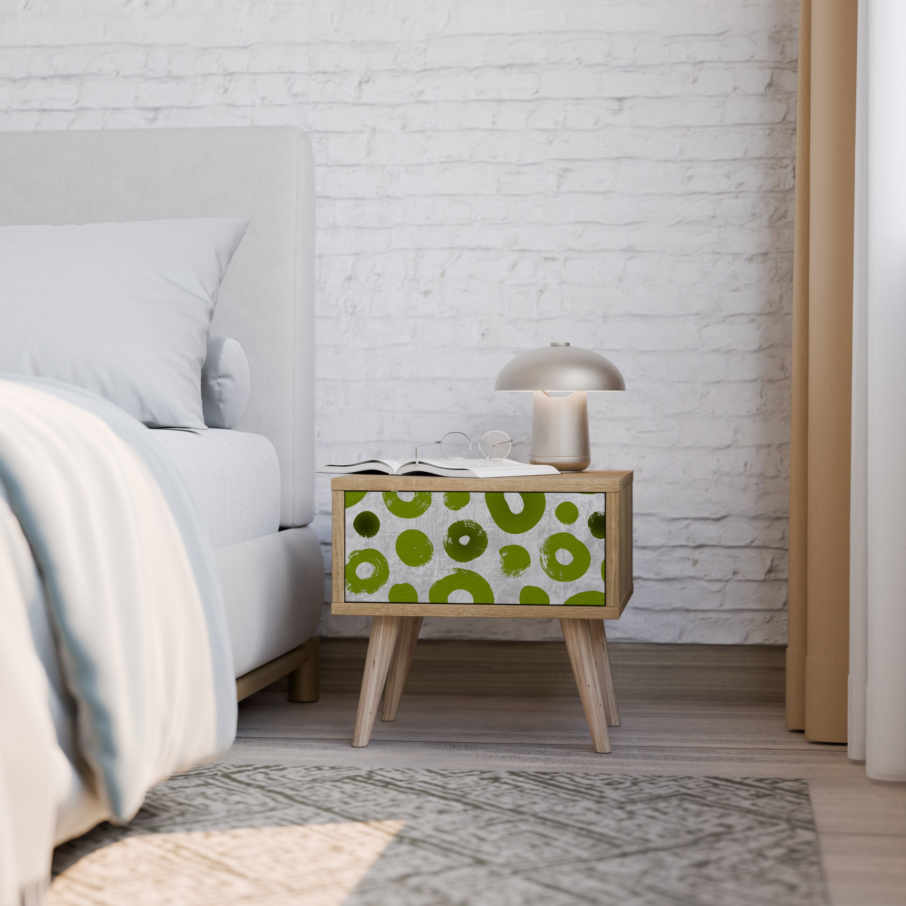 GREEN RHAPSODY Nightstand