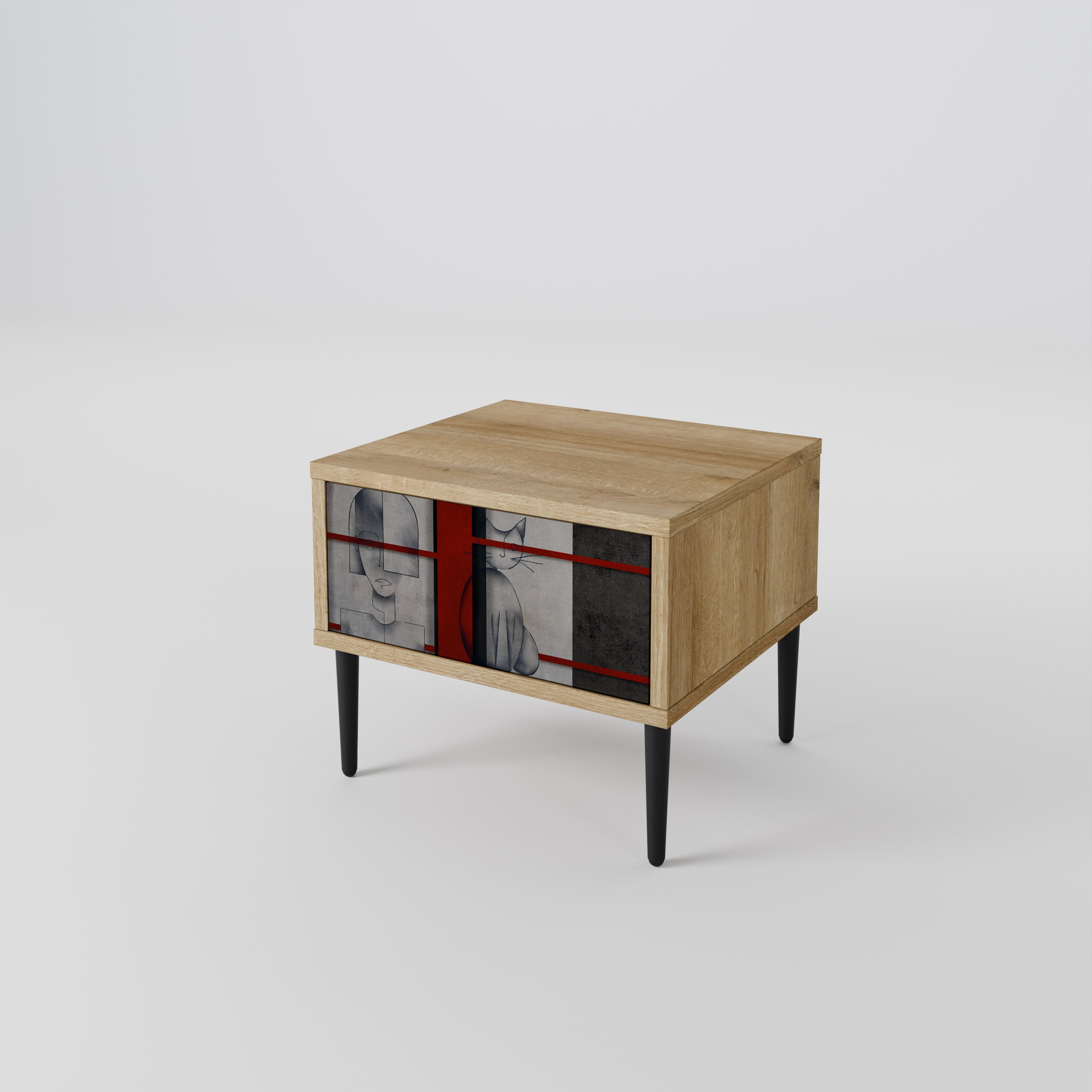GRAY FIGURES Nightstand