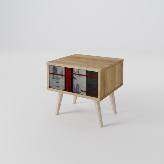 GRAY FIGURES Nightstand