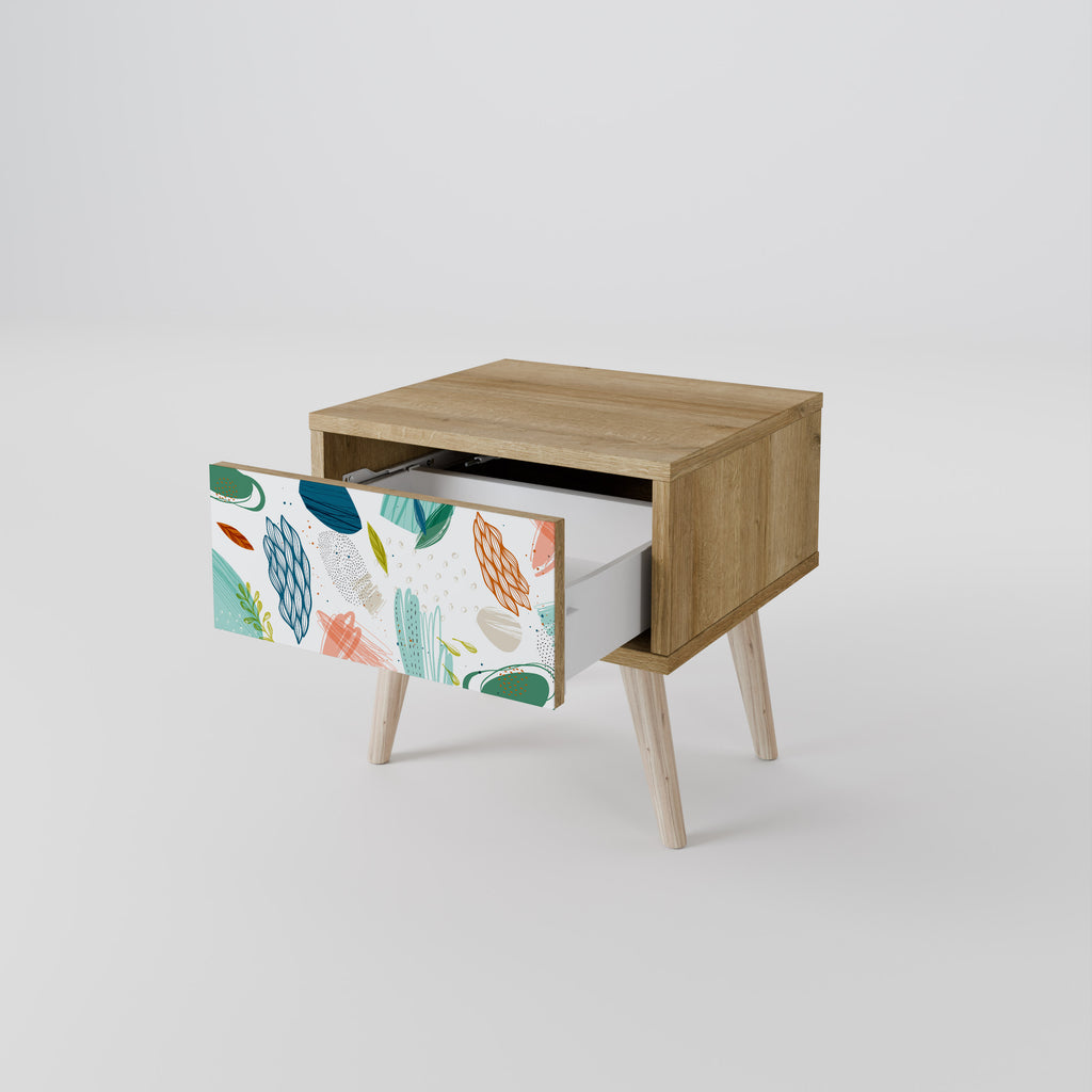 BOTANICAL HURRICANE Nightstand