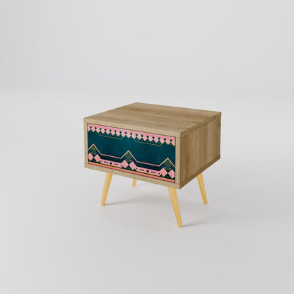 ROYAL COMPOSITION Mesa de Cabeceira com Gaveta