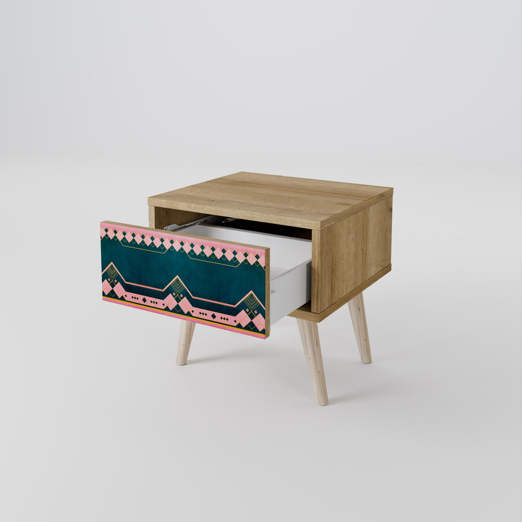 ROYAL COMPOSITION Mesa de Cabeceira com Gaveta