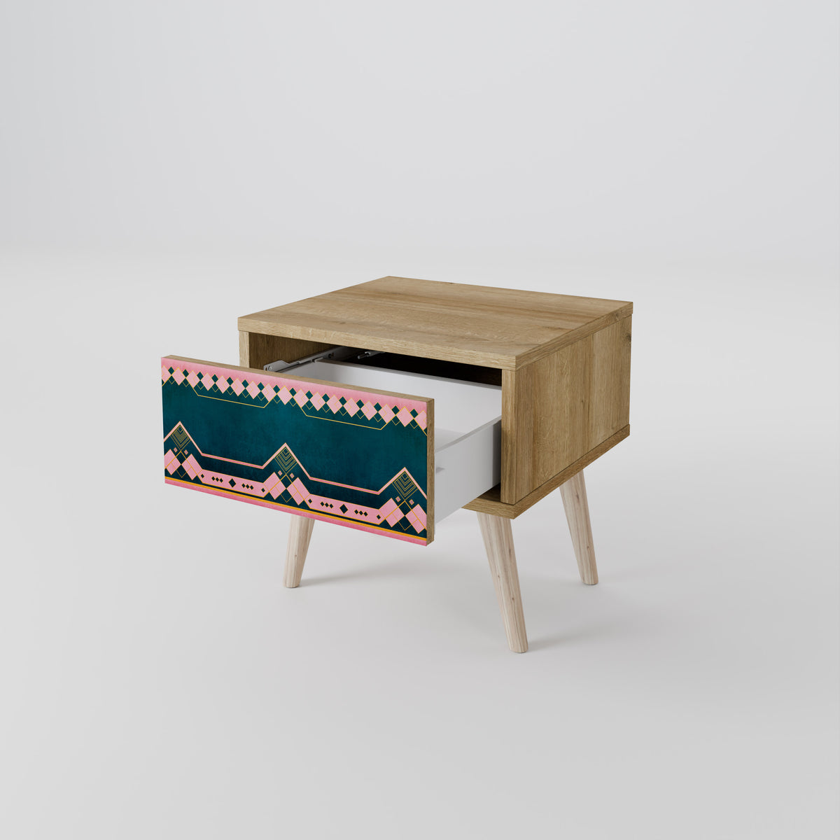 ROYAL COMPOSITION Mesa de Cabeceira com Gaveta