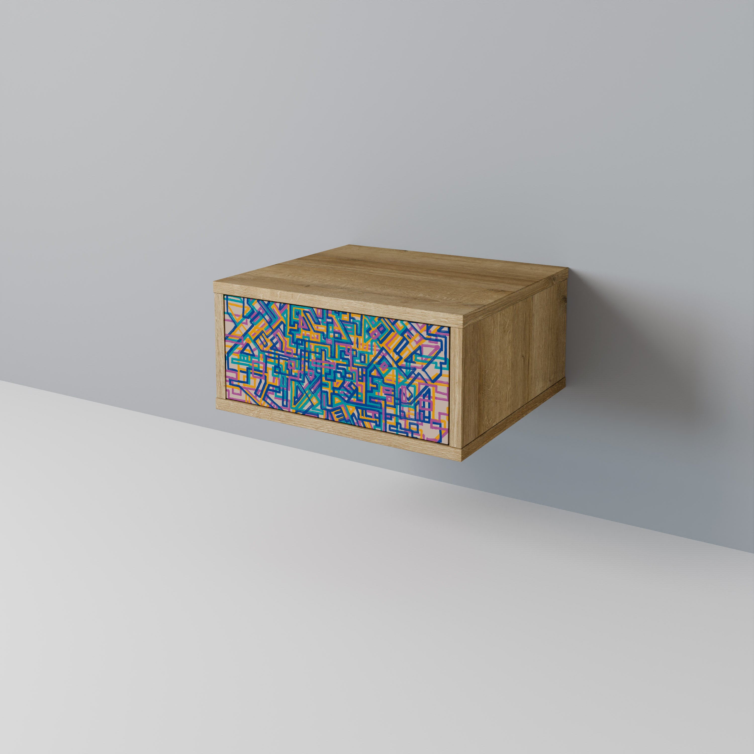 MEMORIES MAP Mesa de Cabeceira com Gaveta